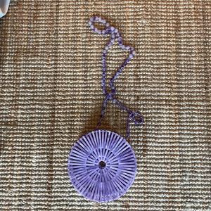 Purple cult Gaia purse